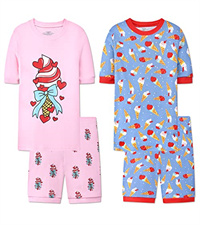 ice cream girls pajamas