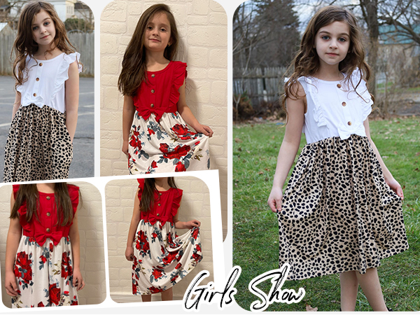 girls flowy dress