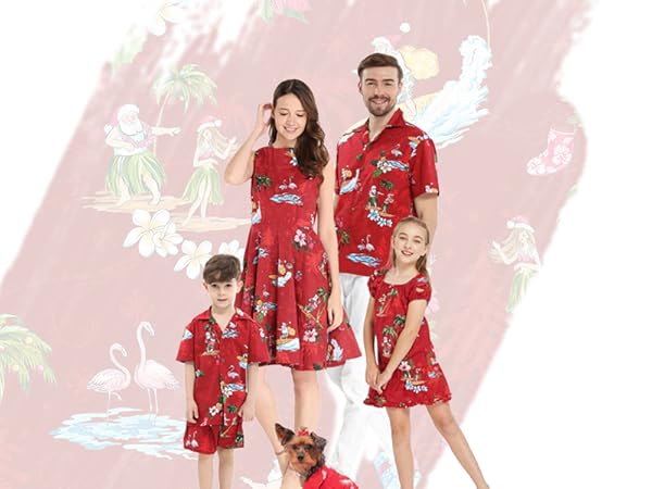 Christmas Santa Red - Family Matching