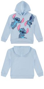 Disney''s Lilo & Stitch Girls Pullover Hoodie