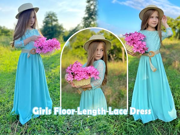 Princess Party Flower Girl Dress