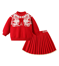 Girls Skirt Set