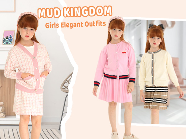 Mud Kingdom Girls Elegant Outfits