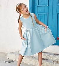 girls blue dress