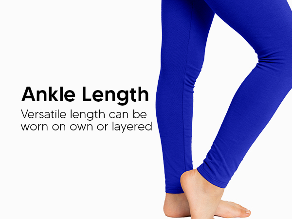 Premium A+ Girl''s Cotton Leggings ankle length detail