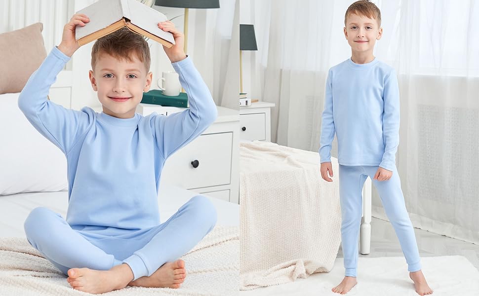 light blue thermal set