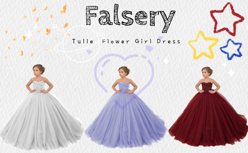 Tull Flower Girl Dress