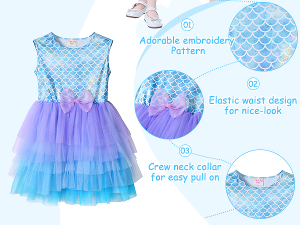 mermaid dress for girls