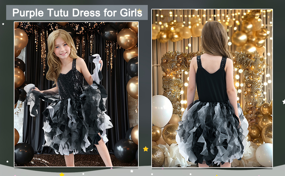 black tutu dress for girls