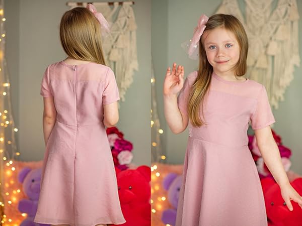 pink dress for girls