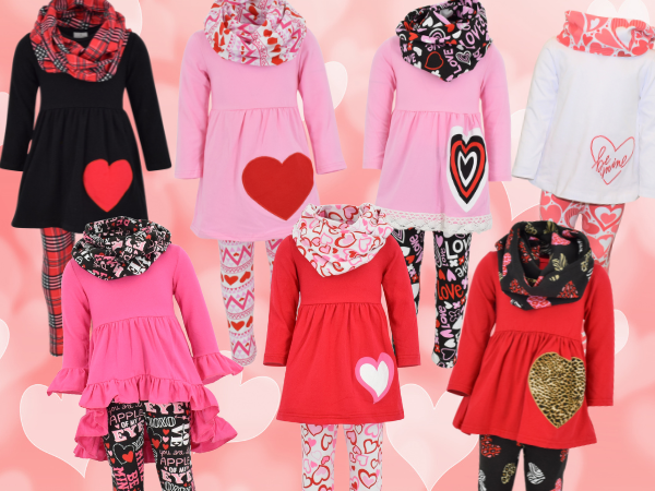 valentines day girls outfit