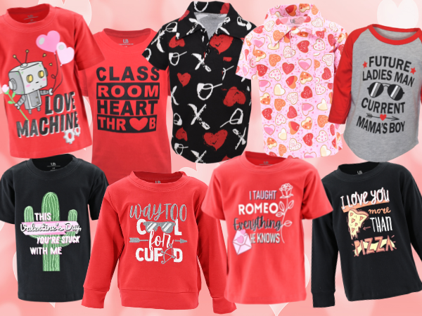 Valentine''s Day Boy Shirts