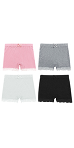 Girls Lace Bike Shorts