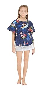 Girl Christmas Hawaiian Dress