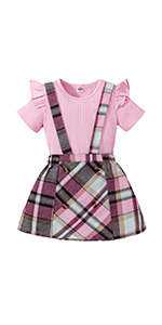 Girls Plaid Skirt Outfits