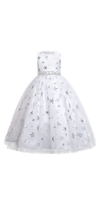 Girls Princess Pageant Tulle Dress