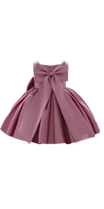 Toddler Girls Bowknot Pageant Christening Princess