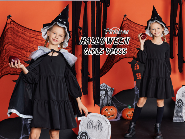 girls dress black