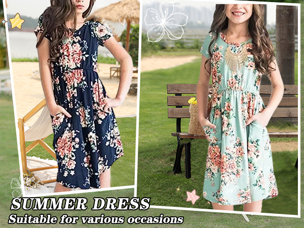 Girls Summer Dress