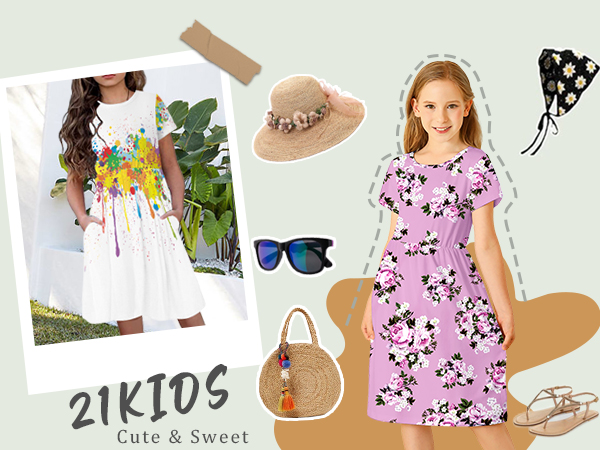 Girls Summer Dress