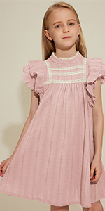 girl ruffle dress