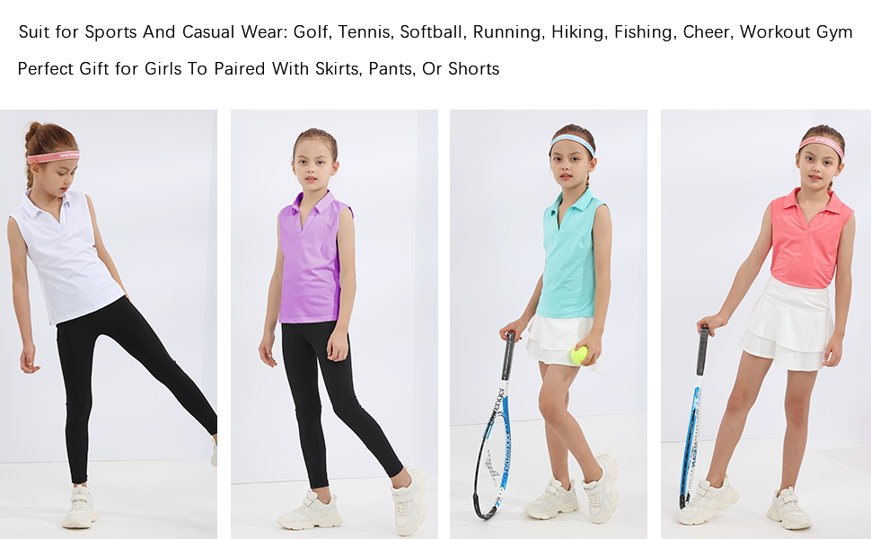 Girls Golf Shirt