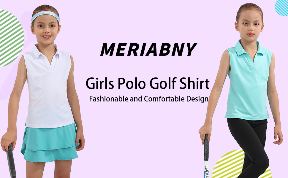 girls golf shirt