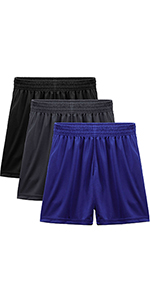 Boys Athletic Basketball Shorts