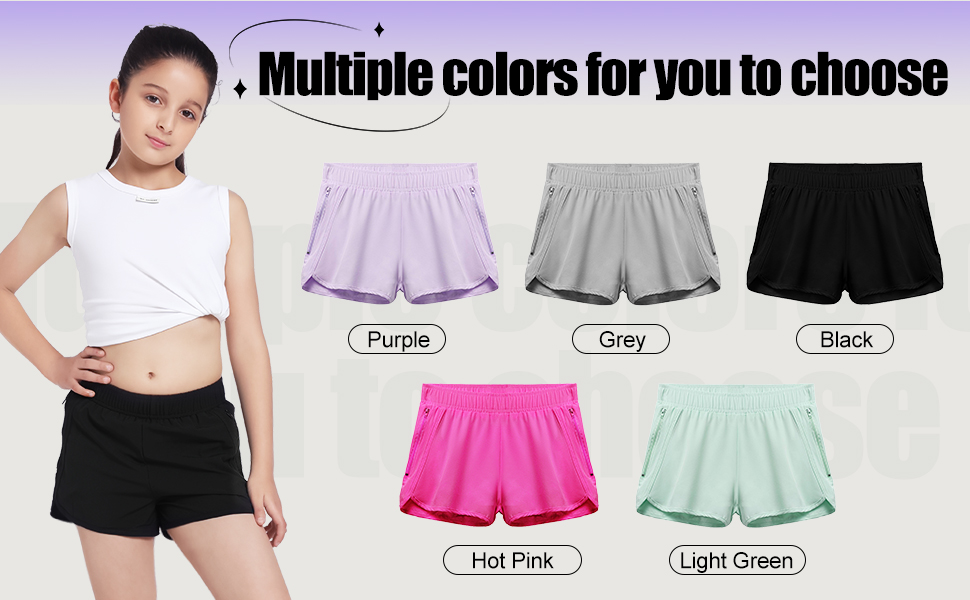 athletic shorts for girls