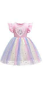 Girls Unicorn Dress