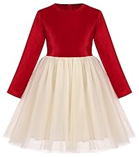 Baby Red Velvet Dress Girls