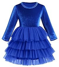 royal blue velvet dress girls