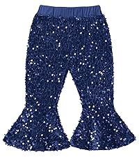 Toddler Sequin Bell Bottom Pants 