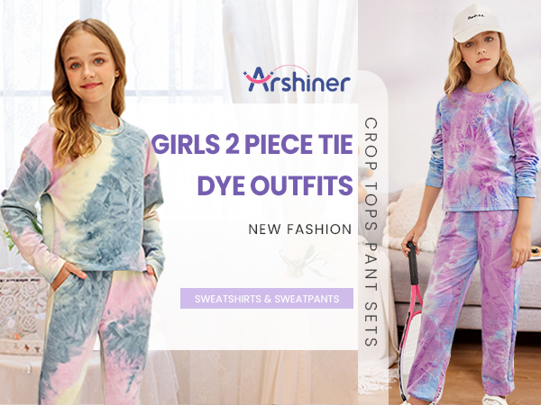 Girls Tie Dye