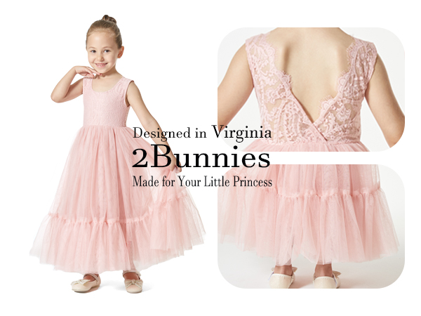 2bunnies paisley lace flutter sleeve girl dress in dusty rose