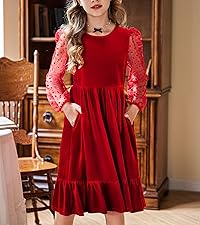 velvet dress for girls