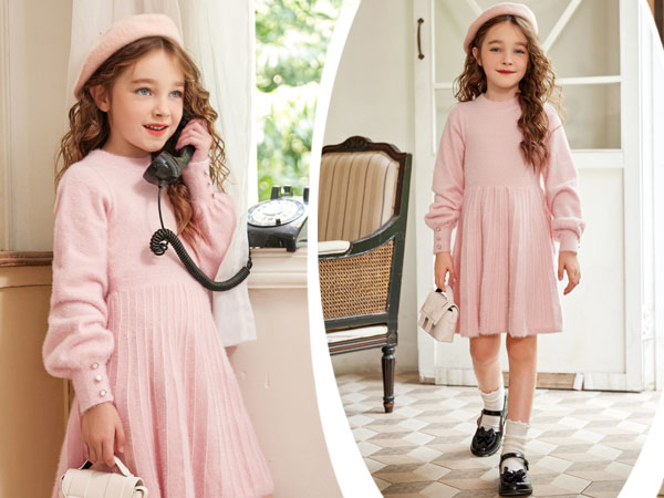 girls sweater dress