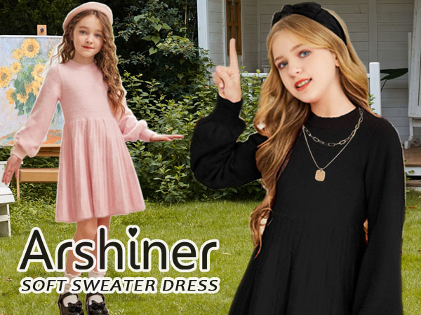 girls sweater dress