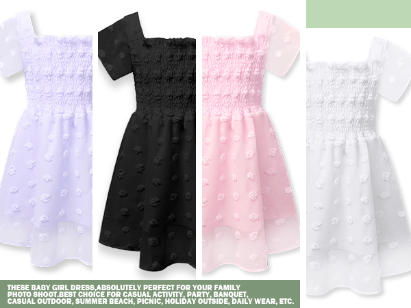 Kids Lace Square Neck Frocks