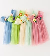 7021-baby girls summer tutu dress