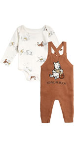 Disney Baby Boys Overall Set - 2 Piece