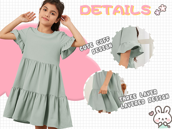 ruffle dress