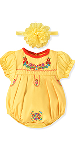 baby mexican romper