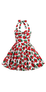 Kids ''Audrey'' Vintage Polka Dot 50''s Girls Dress