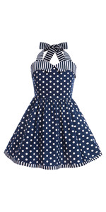 Kids ''Audrey'' Vintage Polka Dot 50''s Girls Dress