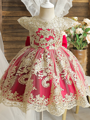 The front of the little dress