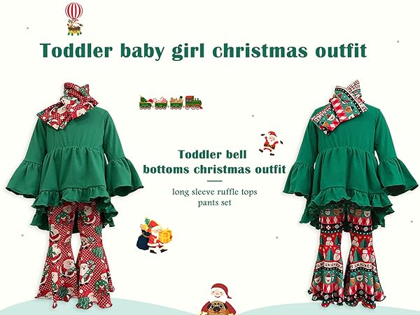 Toddler Christmas Outfit Girl