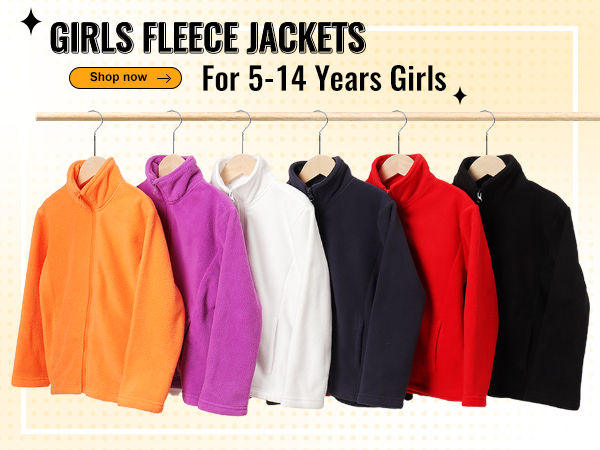 girls fleece jacket