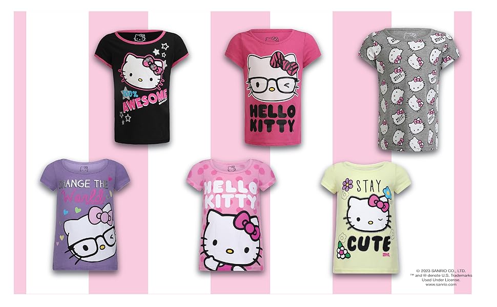 HELLO KITTY SANRIO TEES