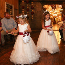 flower girl dresses champagne